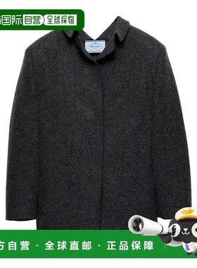 香港直邮Prada 单排扣羊毛外套 P573PG18OYSOOO