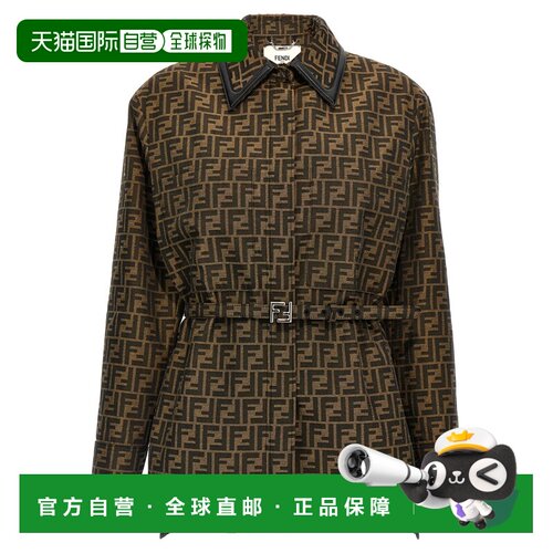 1h可退 香港直邮FENDI 女士西服 FJ7564A5W3F118W CO 绿色 Jacket