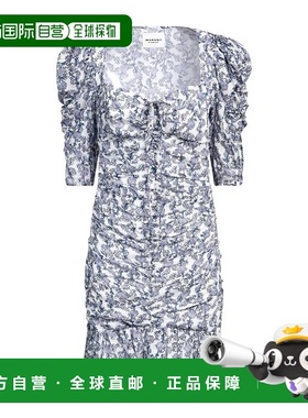 1h可退 香港直邮ISABEL MARANT 女士 紧身连衣裙 blue蓝色 舒适时