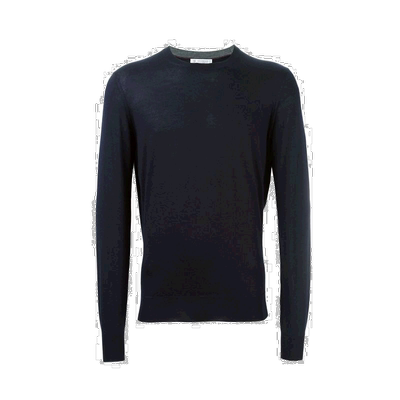 香港直邮Brunello Cucinelli 深蓝色圆领针织套衫 M2300100CW425