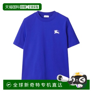 高级感 香港直邮Burberry 圆领短袖 T恤 80849721针织潮流穿搭时尚