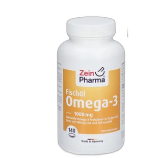 自营|ZeinPharma高剂量鱼油Omega-3血脂心脑血管胶囊补充dha