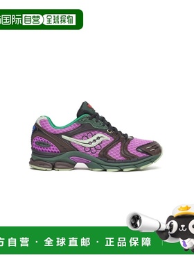 自营欧洲直邮Saucony Progrid Triumph 4男士紫色休闲运动鞋