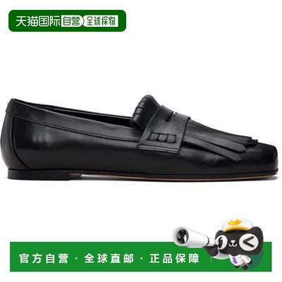 香港直邮aeyde 女士 黑色 Belen Tassel 乐福鞋 A11FL05870010012