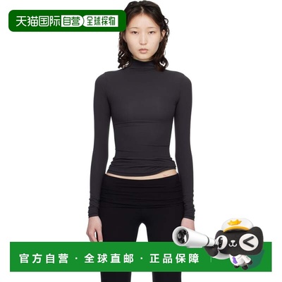 1h可退 香港直邮SKIMS 女士 黑色 Fits Everybody Turtleneck 上