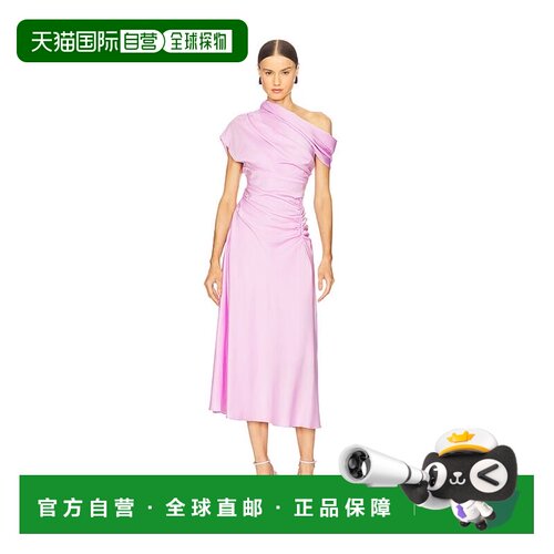 香港直邮Simkhai/Joanna女士中长连衣裙 【付后1h可退】