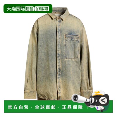 1h可退 香港直邮Entire Studios 男士 牛仔布夹克 blue蓝色 舒适