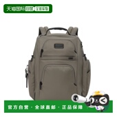 4男士 自营欧洲直邮Tumi途明 Alpha 合金灰尼龙拉链开合双肩包