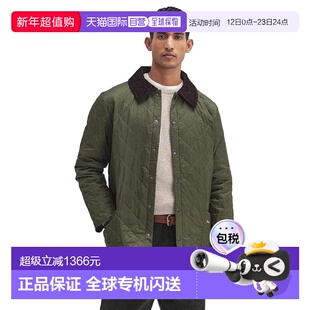 1h可退 香港直邮barbour 巴伯尔 男士 Liddesdale 经典绗缝夹克