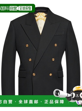 1h可退 香港直邮Versace 双排扣西装外套 10221921A16732
