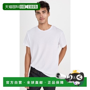 1h可退 香港直邮NILI LOTAN 男士 Bradley T 恤 white白色 舒适时