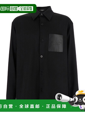 香港直邮Balmain 巴尔曼 男士 长袖衬衫 EH1HS391WB01男装