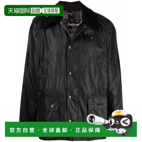 1h可退 欧洲直邮Barbour 男士夹克 MWX0018BK91 SS2026 黑色 Beda