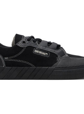 香港直邮off-white 男士 黑色 Vulcanized 779 Suede 运动鞋 OMIA