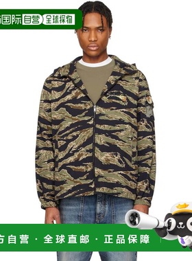 1h可退 香港直邮Givenchy 纪梵希 男士 黑色 & 卡其色 Camo Print