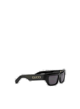 自营Gucci 矩形框太阳镜 733383J07401012古驰配饰