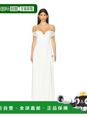 1h可退 香港直邮Simkhai 女士 Amarantha 露肩连衣裙 1251149J