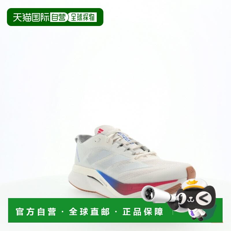 自营欧洲直邮Adidas阿迪达斯 ADIZERO 女士白色网布户外鞋运动鞋