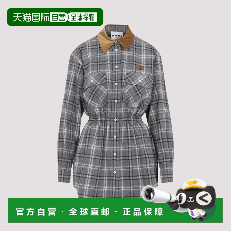 1h可退 香港直邮MIU MIU 女士连衣裙 MF6159SOOO1807F0480 SS2026