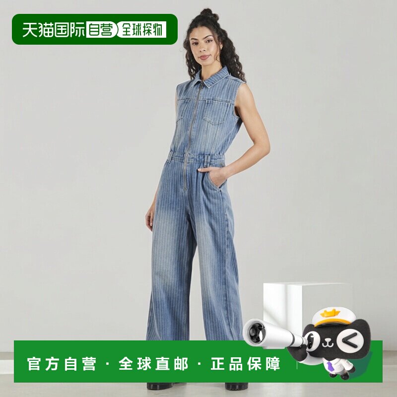 欧洲直邮Freeman T.Porter衣服女连体衣/连体裤蓝色GLORYA