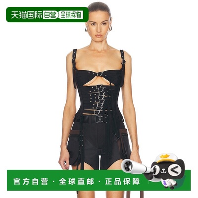 香港直邮Mugler 穆勒 女士 束腰背心上衣 24F1CT0116182