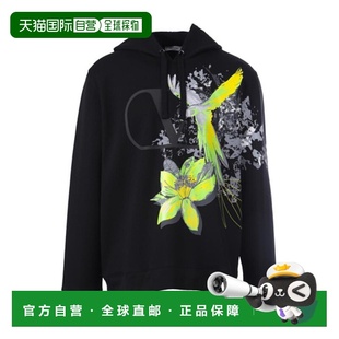 Men连帽衫 香港直邮VALENTINO 丛林印花连帽卫衣帽衫 VLOGO 20FW