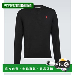 1h可退 香港直邮Ami Paris 男士 Ami De Cœur 羊毛毛衣
