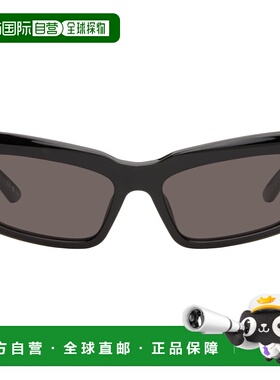 1h可退 香港直邮Balenciaga 巴黎世家 女士 黑色 Casino Cateye