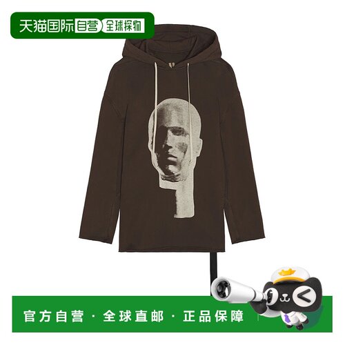 香港直邮Rick Owens Drkshdw 长袖连帽卫衣 DU02E7280FEP1P