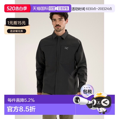欧洲直邮Arc'teryx 始祖鸟Cronin Cotton Overshirt外套新款运动
