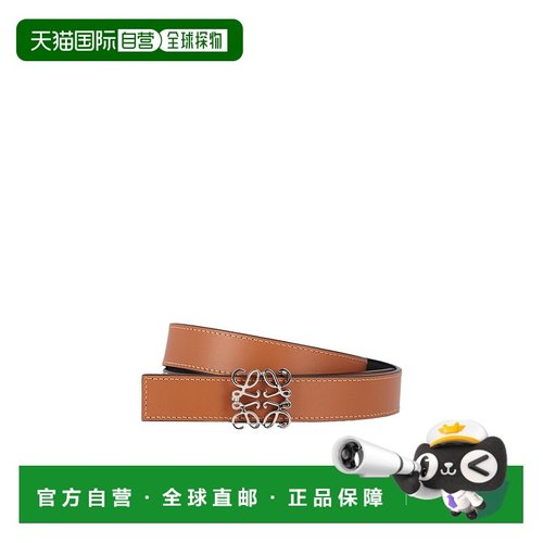1h可退 香港直邮Loewe 徽标双面腰带 E821Z26X03罗意威牛皮新款