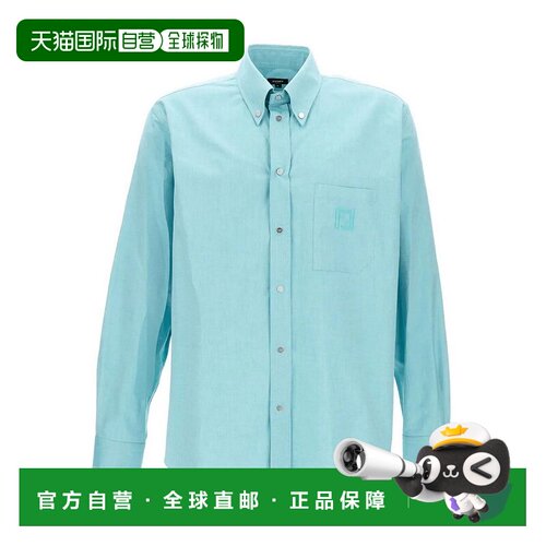香港直邮Fendi 芬迪 男士 刺绣衬衫 FS1296AVZDF0XCNGREEN