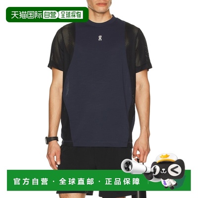 1h可退 香港直邮On 男士 Train Volt-t T恤 1MG10130255 blue蓝色