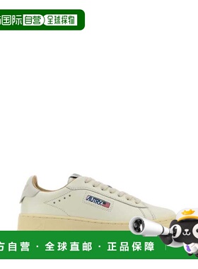香港直邮AUTRY 女士 Dallas 白色皮质运动鞋 ADLWMR01