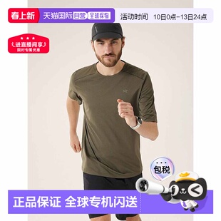 欧洲直邮Arc'teryx CORMAC CREW圆领短袖T恤新款男款始祖鸟速干