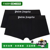 香港直邮Palm 两件装 Angels 1h可退 棕榈天使 男士 黑色平角内裤