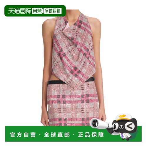 香港直邮SELF-PORTRAIT 女士背心吊带 PF25023TAP AW2025 花色