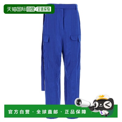 1h可退 香港直邮Salvatore Ferragamo 菲拉格慕 女士 工裝褲 7827