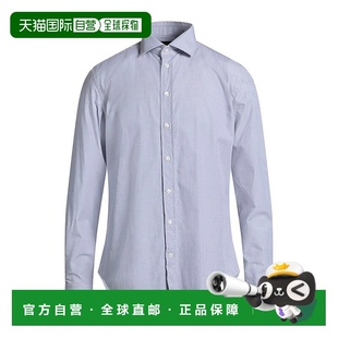 安普里奥 Armani 阿玛尼 男士 1h可退 纯色衬衫 香港直邮Emporio