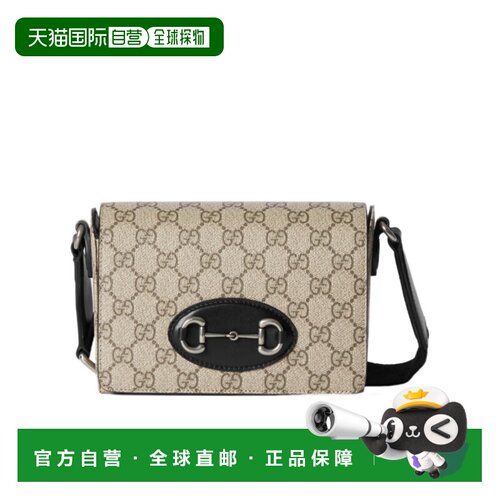 1h可退 香港直邮Gucci Gucci Horsebit 1955 迷你单肩包 855566FA