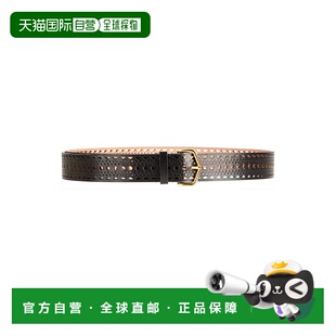 女士 舒适时尚 Regular black黑色 皮带 香港直邮alaia