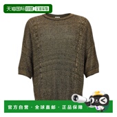 Laurent 徽标针织套衫 734508Y75YE短袖 香港直邮Saint 针织衫