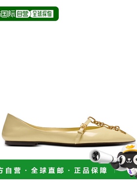 1h可退 香港直邮Balmain Sync 芭蕾平底鞋 GN1UF199LNPX