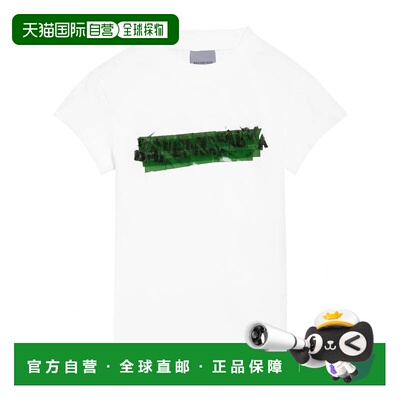 1h可退 香港直邮Balenciaga 巴黎世家 女士 CHOPPED BACK T恤 871