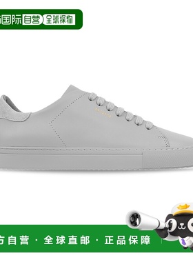 欧洲直邮Axel Arigato 23新款 Clean 90系列男士灰色皮革运动鞋