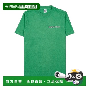 T恤 香港直邮Sporty 短袖 Rich LARACQUETCLUBTSHIRT