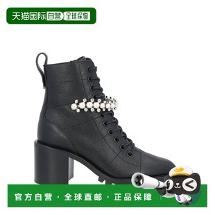 香港直邮Jimmy Choo 周仰杰 女士 脚踝靴 BLACK黑色 女鞋时尚舒适