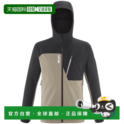 自营欧洲直邮Millet觅乐 MAGMA SHIELD 男款软壳夹克 外套米色