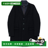 black黑色 1h可退 舒 大衣 CA000196U334249 香港直邮Herno 男士
