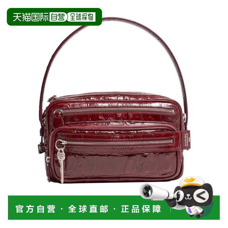 1h可退 Acne Studios 鳄鱼纹单肩包 ACNT6P29图片